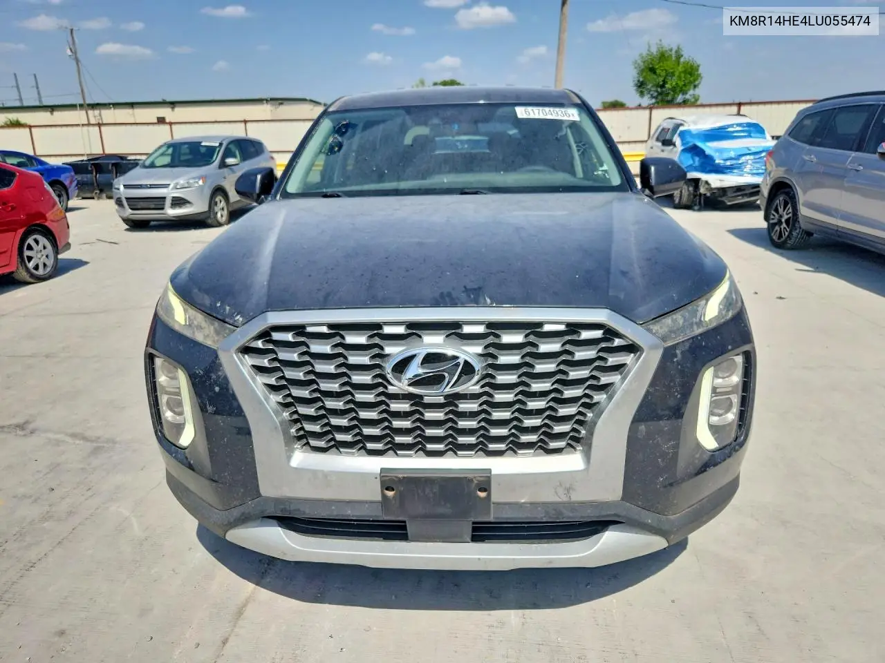 2020 Hyundai Palisade Se VIN: KM8R14HE4LU055474 Lot: 61704936
