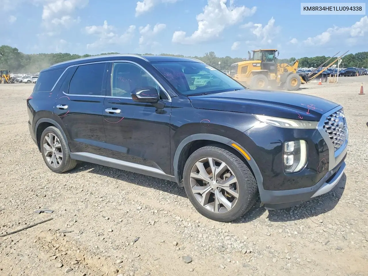 2020 Hyundai Palisade Sel VIN: KM8R34HE1LU094338 Lot: 61749936