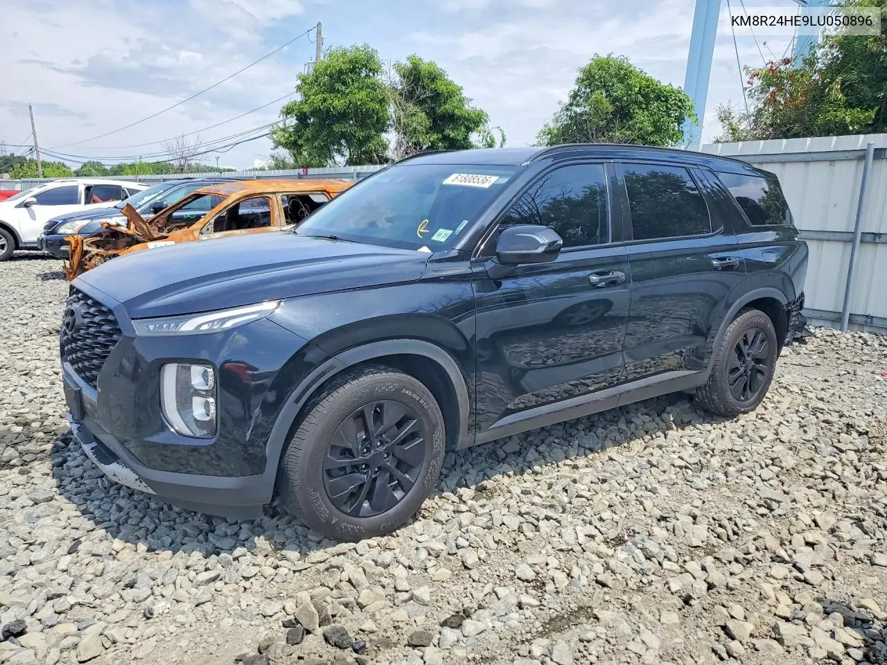2020 Hyundai Palisade Sel VIN: KM8R24HE9LU050896 Lot: 61808536