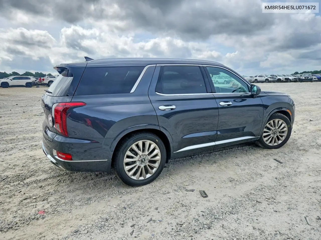 2020 Hyundai Palisade Limited VIN: KM8R54HE5LU071672 Lot: 61958466
