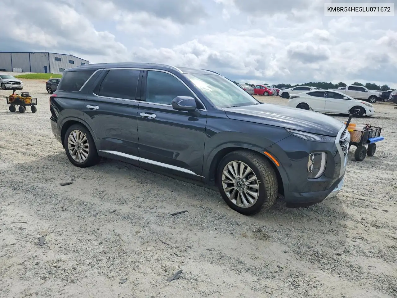 2020 Hyundai Palisade Limited VIN: KM8R54HE5LU071672 Lot: 61958466