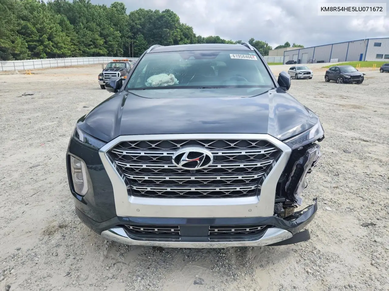 2020 Hyundai Palisade Limited VIN: KM8R54HE5LU071672 Lot: 61958466