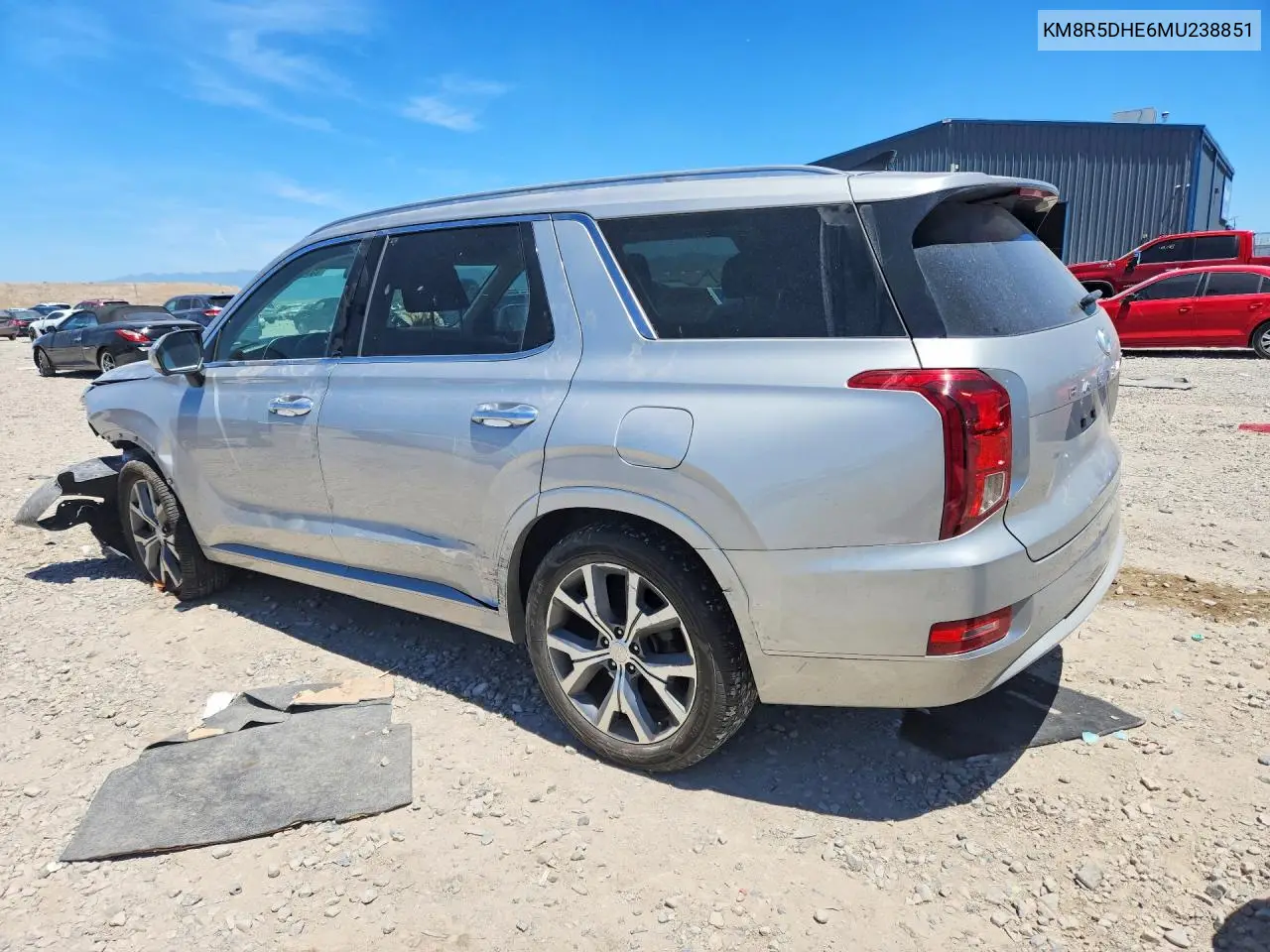 2021 Hyundai Palisade Limited VIN: KM8R5DHE6MU238851 Lot: 57077686