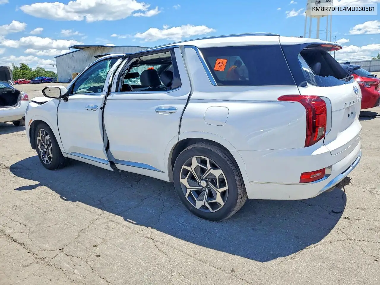 2021 Hyundai Palisade Calligraphy VIN: KM8R7DHE4MU230581 Lot: 57690756