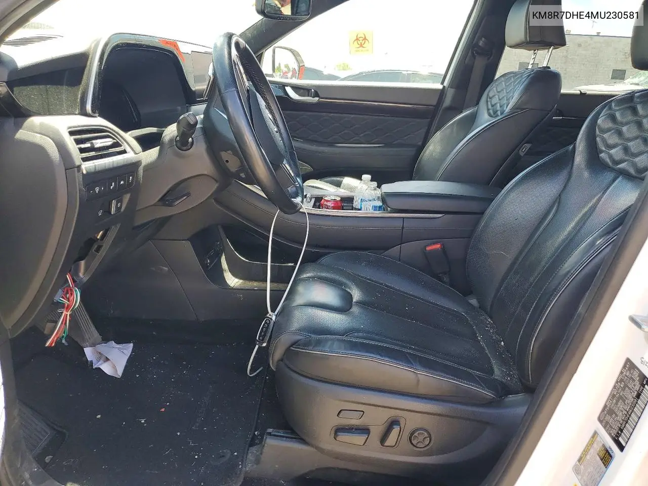2021 Hyundai Palisade Calligraphy VIN: KM8R7DHE4MU230581 Lot: 57690756