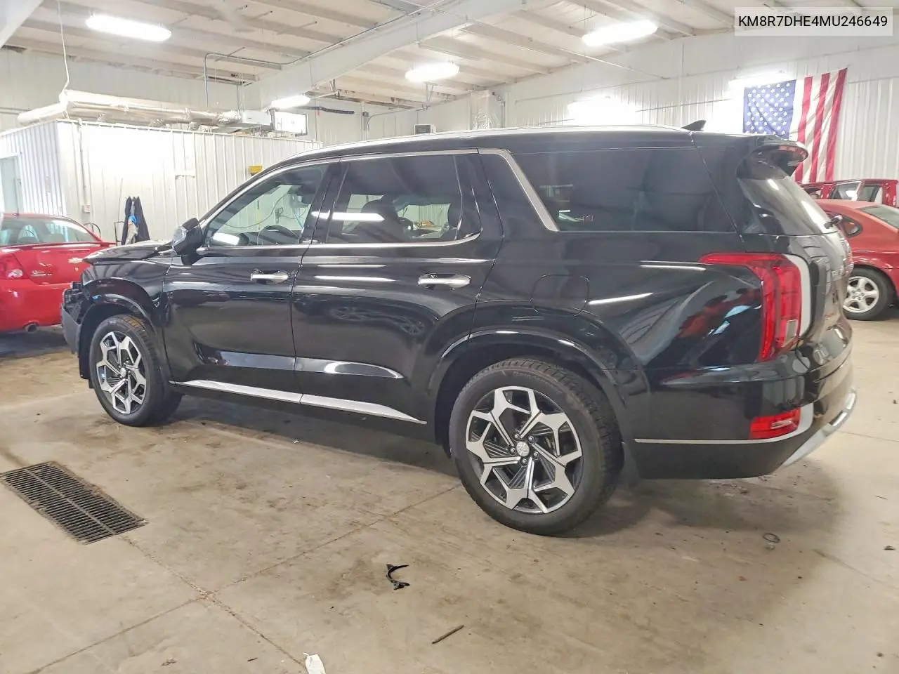 2021 Hyundai Palisade Calligraphy VIN: KM8R7DHE4MU246649 Lot: 58970996