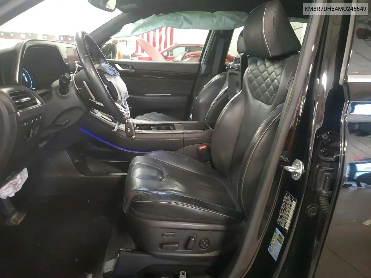 2021 Hyundai Palisade Calligraphy VIN: KM8R7DHE4MU246649 Lot: 58970996