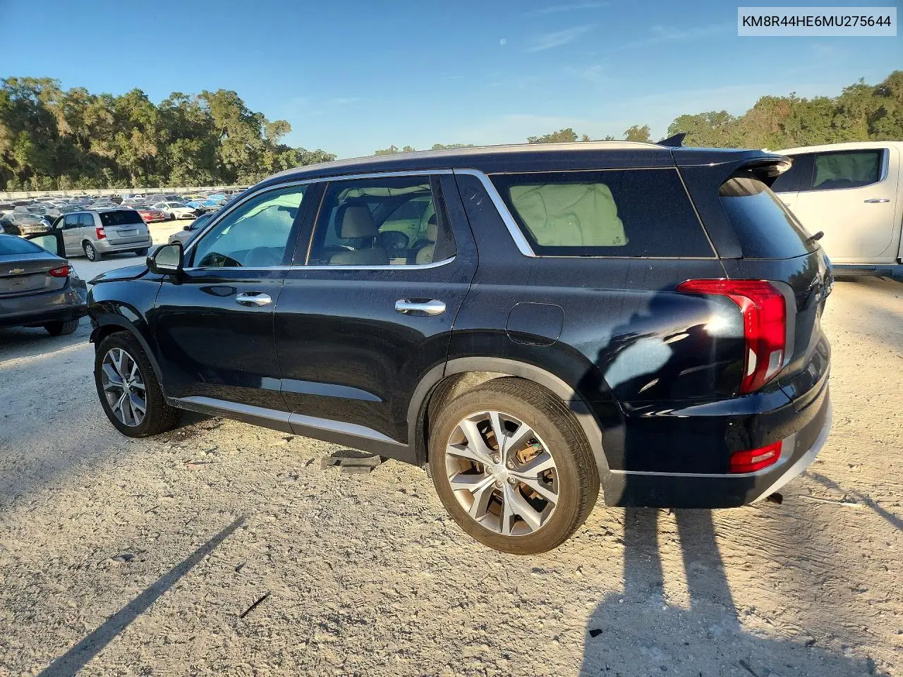 2021 Hyundai Palisade Sel VIN: KM8R44HE6MU275644 Lot: 59684196