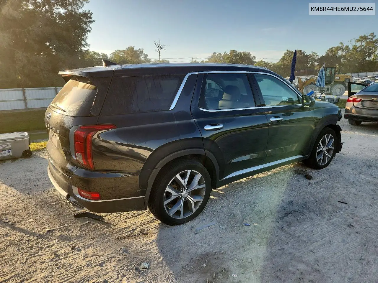 2021 Hyundai Palisade Sel VIN: KM8R44HE6MU275644 Lot: 59684196