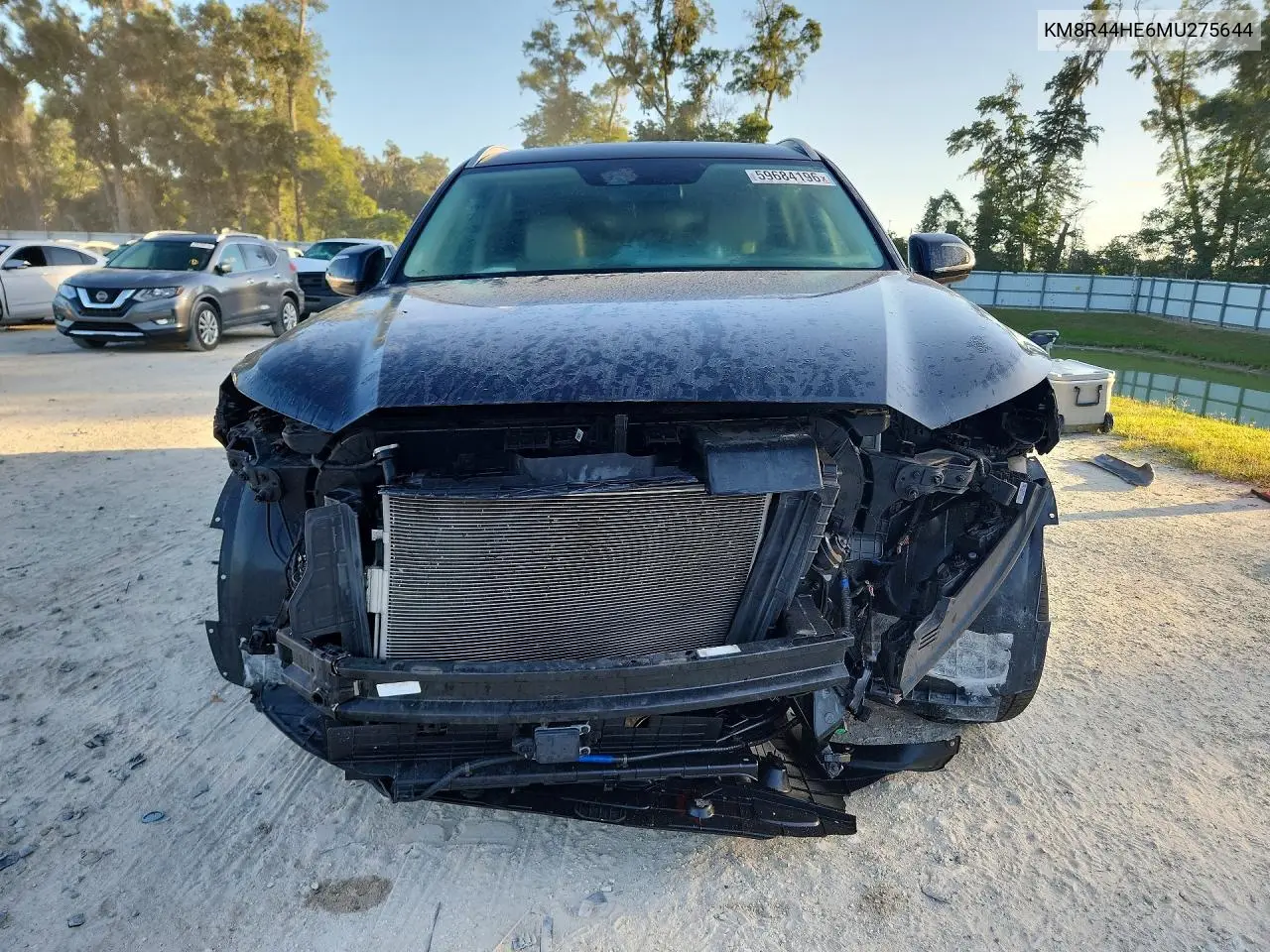 2021 Hyundai Palisade Sel VIN: KM8R44HE6MU275644 Lot: 59684196