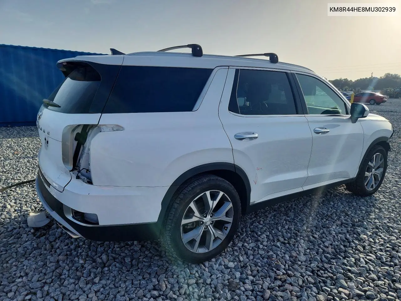 2021 Hyundai Palisade Sel VIN: KM8R44HE8MU302939 Lot: 59983746