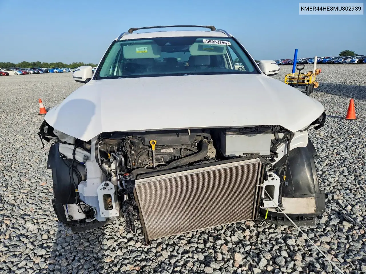2021 Hyundai Palisade Sel VIN: KM8R44HE8MU302939 Lot: 59983746