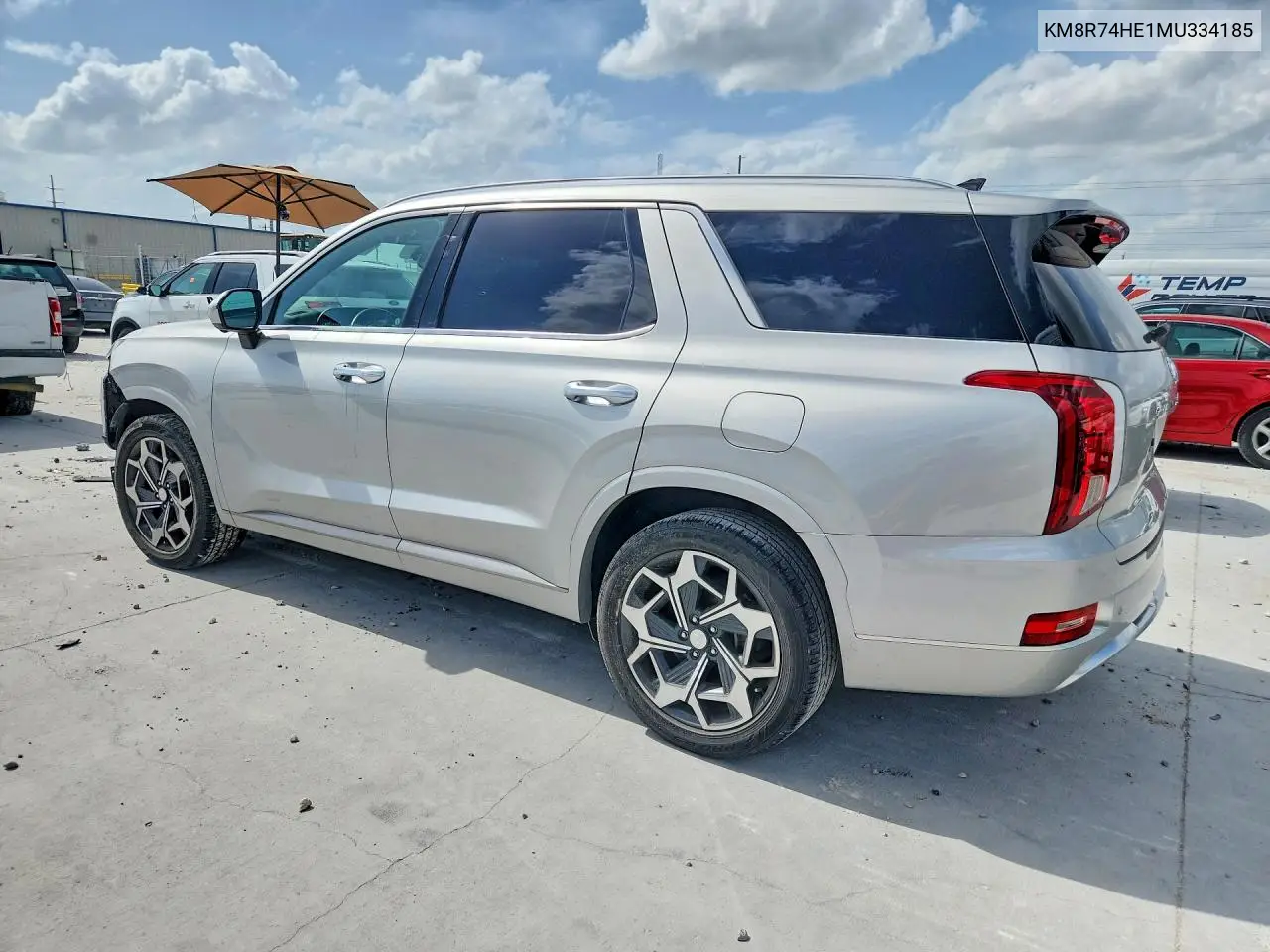 2021 Hyundai Palisade Calligraphy VIN: KM8R74HE1MU334185 Lot: 60430916