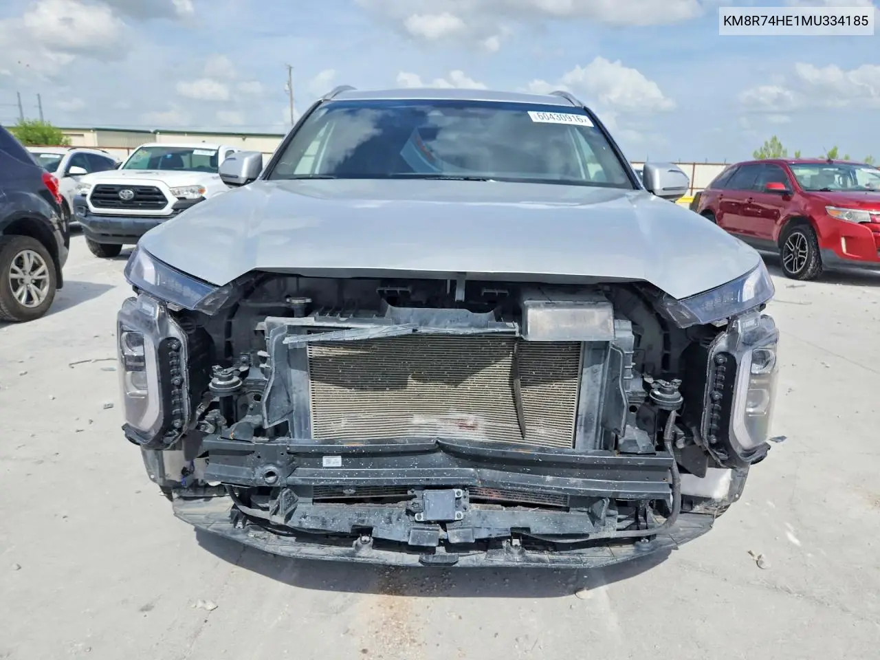 2021 Hyundai Palisade Calligraphy VIN: KM8R74HE1MU334185 Lot: 60430916
