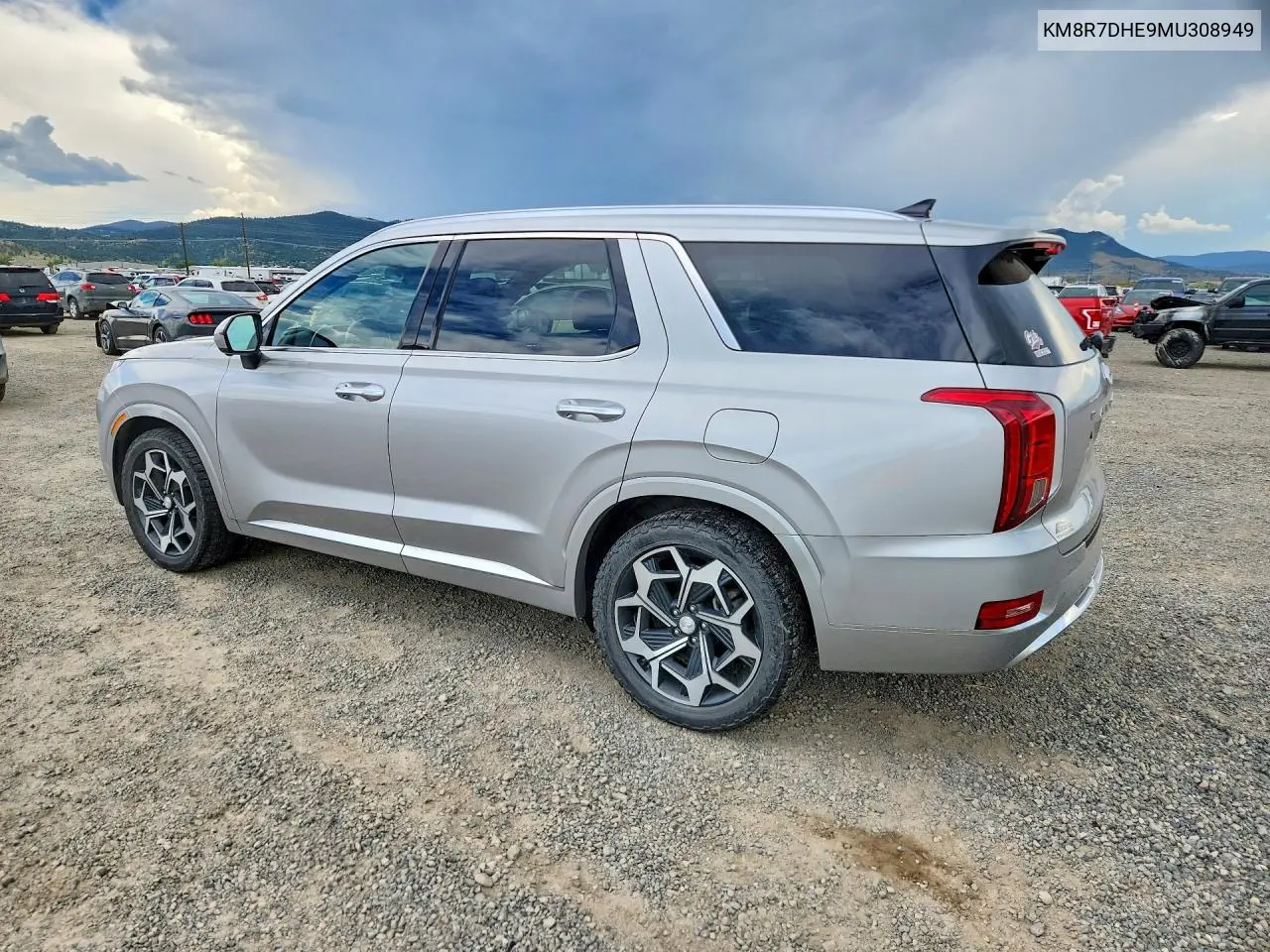 2021 Hyundai Palisade Calligraphy VIN: KM8R7DHE9MU308949 Lot: 60454336