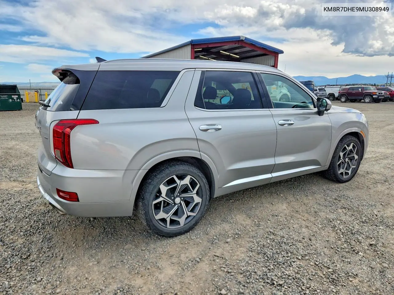 2021 Hyundai Palisade Calligraphy VIN: KM8R7DHE9MU308949 Lot: 60454336