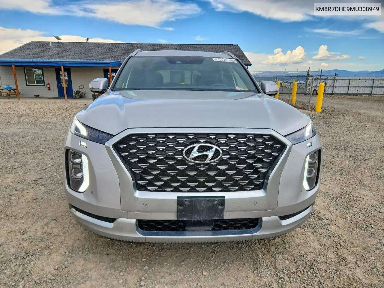 2021 Hyundai Palisade Calligraphy VIN: KM8R7DHE9MU308949 Lot: 60454336