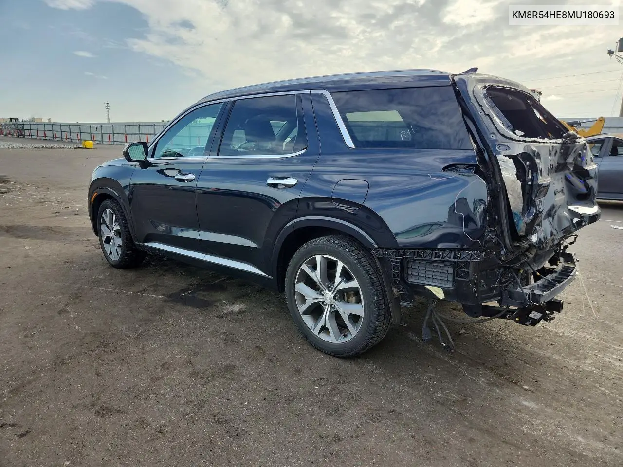 2021 Hyundai Palisade Limited VIN: KM8R54HE8MU180693 Lot: 60455926
