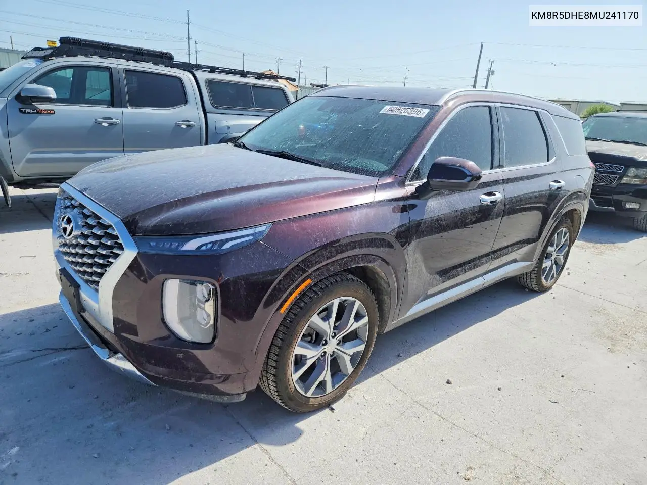 2021 Hyundai Palisade Limited VIN: KM8R5DHE8MU241170 Lot: 60626396