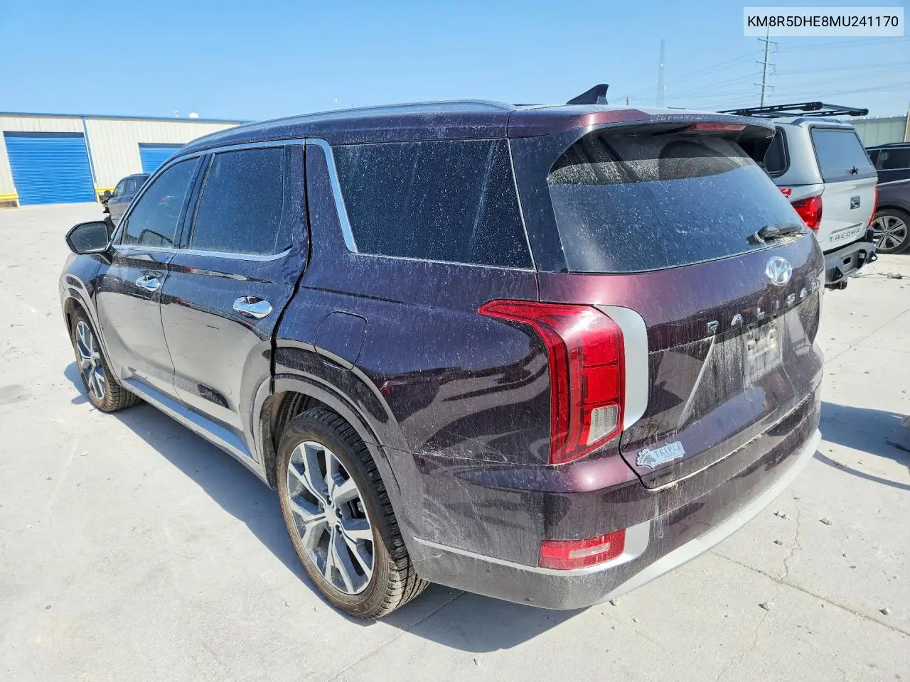2021 Hyundai Palisade Limited VIN: KM8R5DHE8MU241170 Lot: 60626396