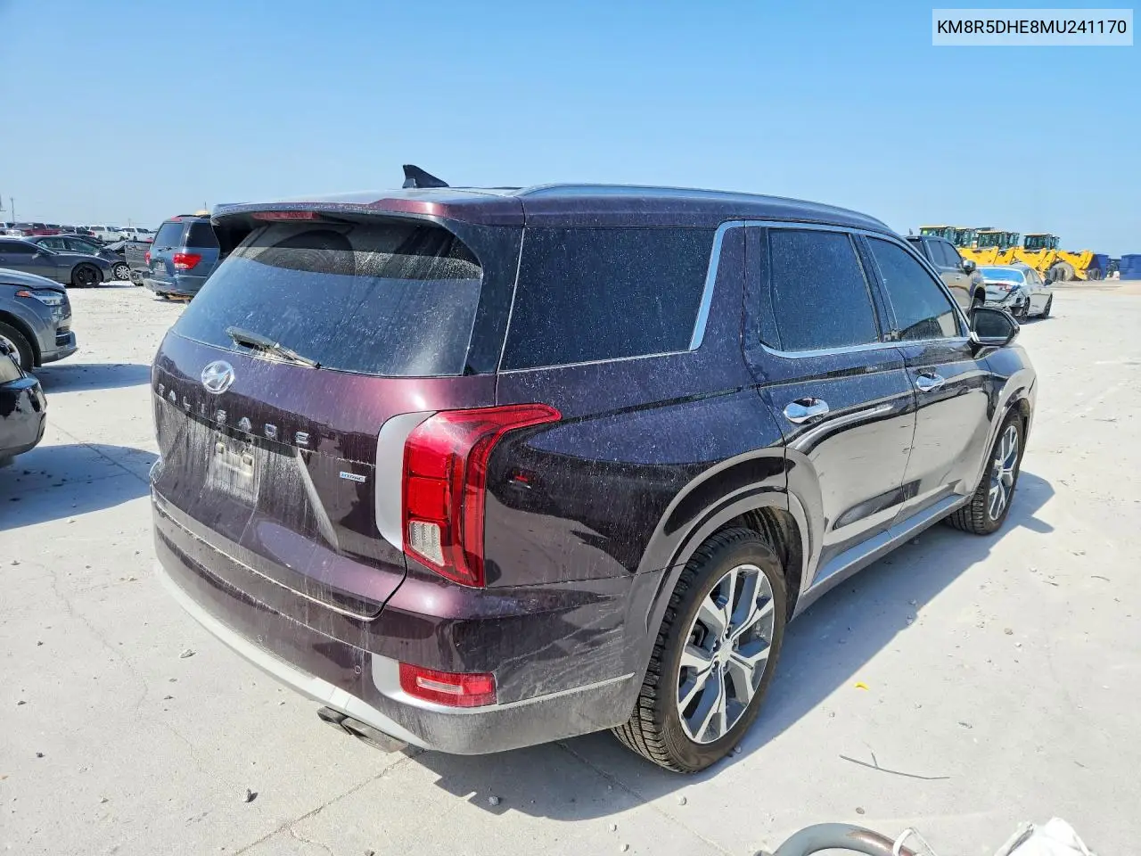 2021 Hyundai Palisade Limited VIN: KM8R5DHE8MU241170 Lot: 60626396