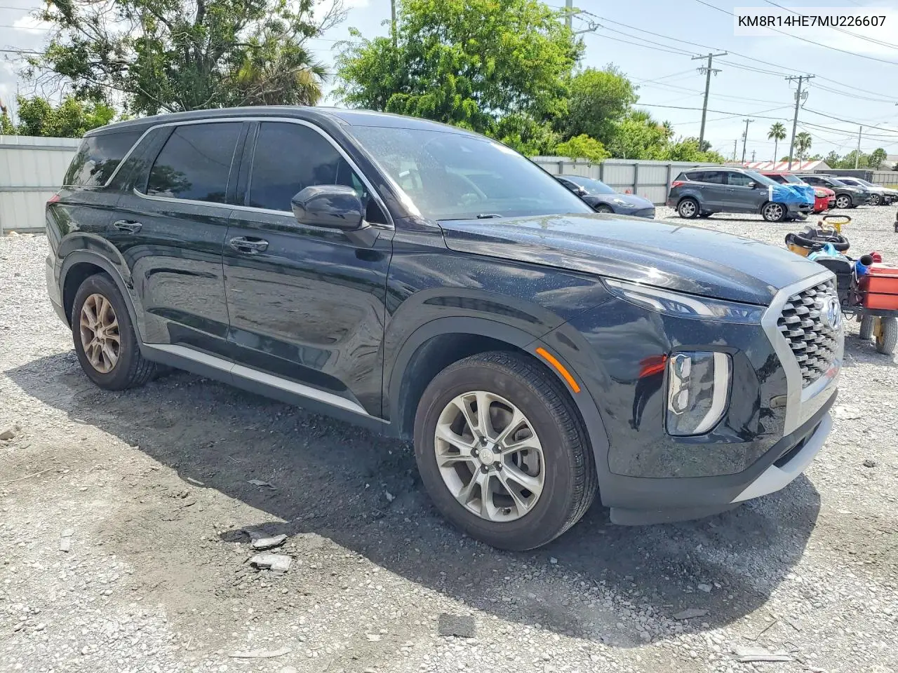 2021 Hyundai Palisade Se VIN: KM8R14HE7MU226607 Lot: 60667876