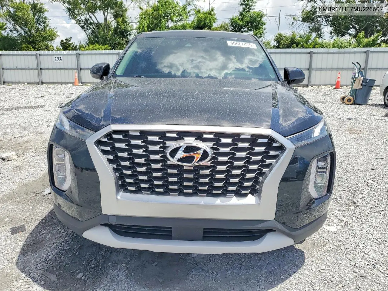 2021 Hyundai Palisade Se VIN: KM8R14HE7MU226607 Lot: 60667876