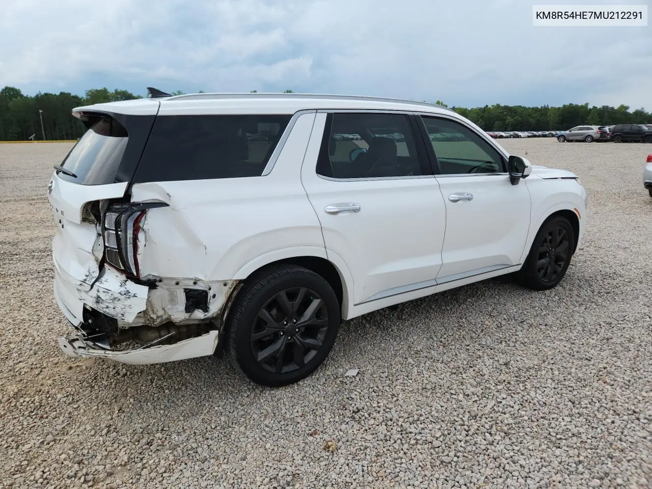 2021 Hyundai Palisade Limited VIN: KM8R54HE7MU212291 Lot: 60670546