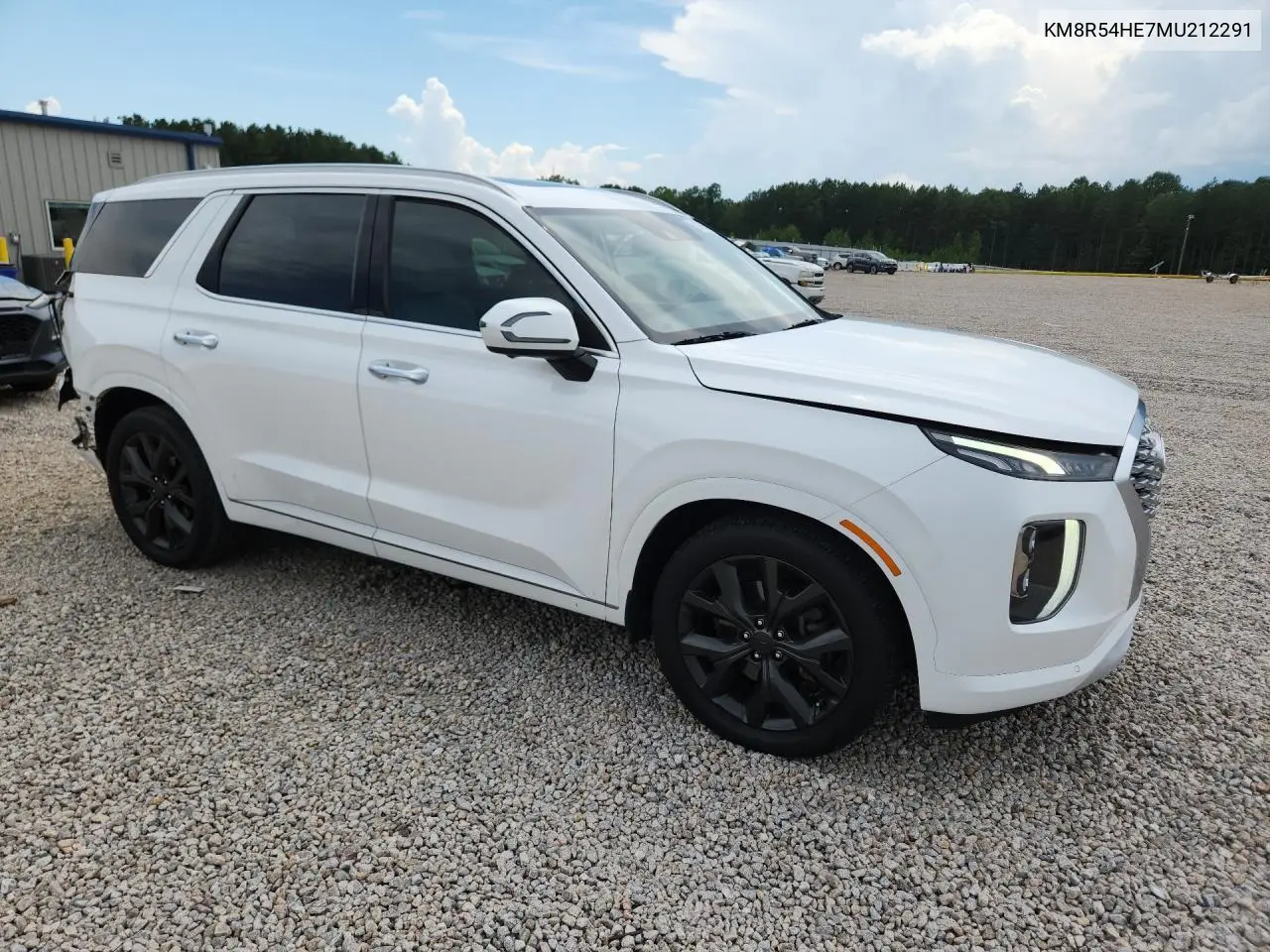 2021 Hyundai Palisade Limited VIN: KM8R54HE7MU212291 Lot: 60670546