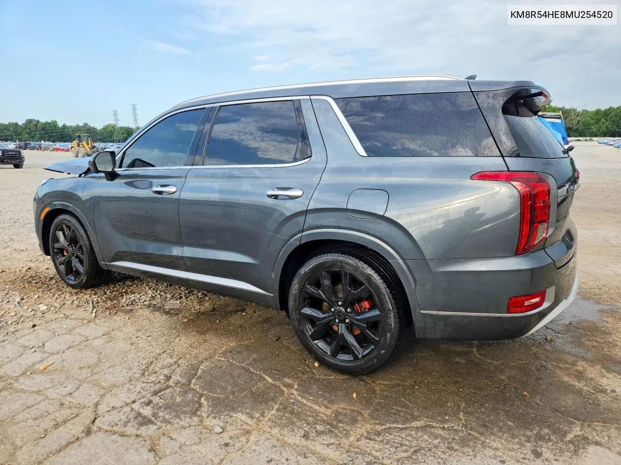 2021 Hyundai Palisade Limited VIN: KM8R54HE8MU254520 Lot: 60777776