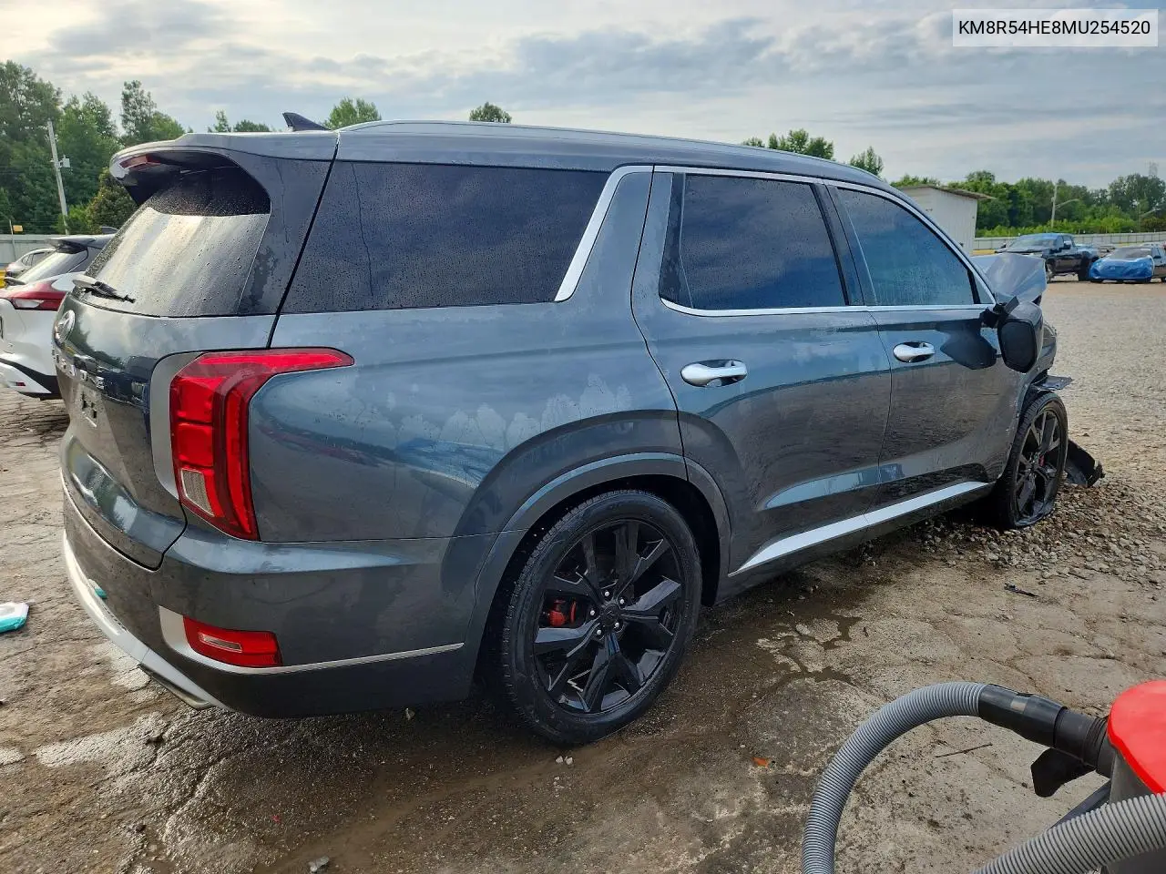 2021 Hyundai Palisade Limited VIN: KM8R54HE8MU254520 Lot: 60777776