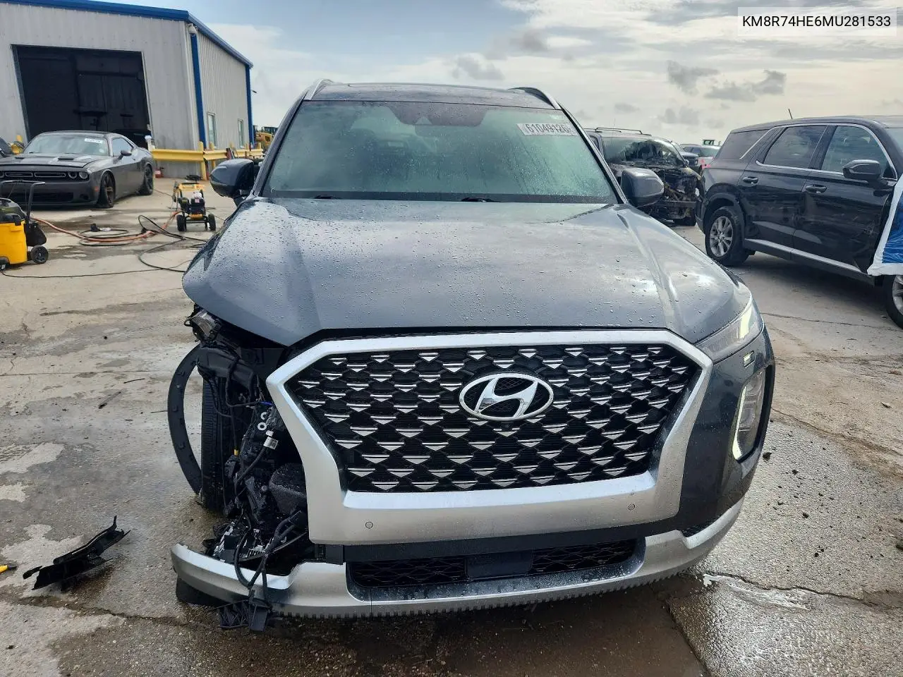 2021 Hyundai Palisade Calligraphy VIN: KM8R74HE6MU281533 Lot: 61049126
