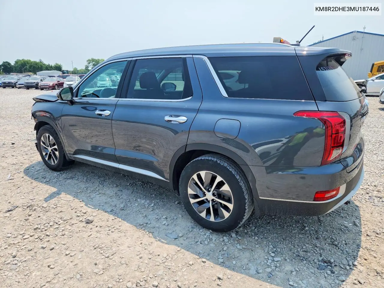 2021 Hyundai Palisade Sel VIN: KM8R2DHE3MU187446 Lot: 61205746