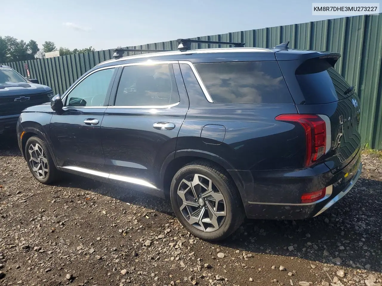 2021 Hyundai Palisade Calligraphy VIN: KM8R7DHE3MU273227 Lot: 61388676