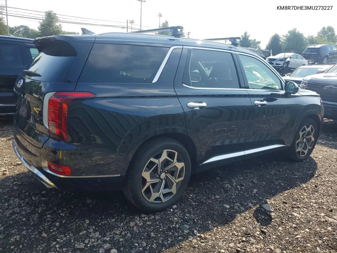 2021 Hyundai Palisade Calligraphy VIN: KM8R7DHE3MU273227 Lot: 61388676