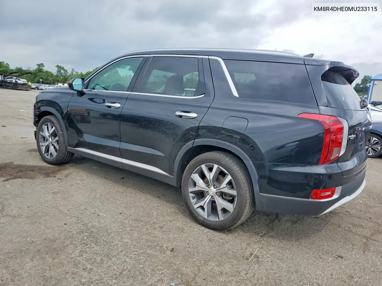 2021 Hyundai Palisade Sel VIN: KM8R4DHE0MU233115 Lot: 61594626