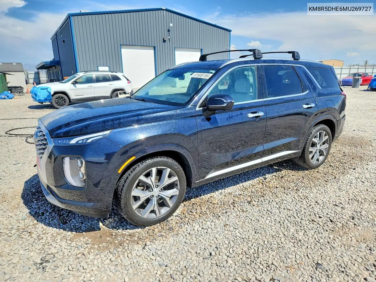 2021 Hyundai Palisade Limited VIN: KM8R5DHE6MU269727 Lot: 61606156