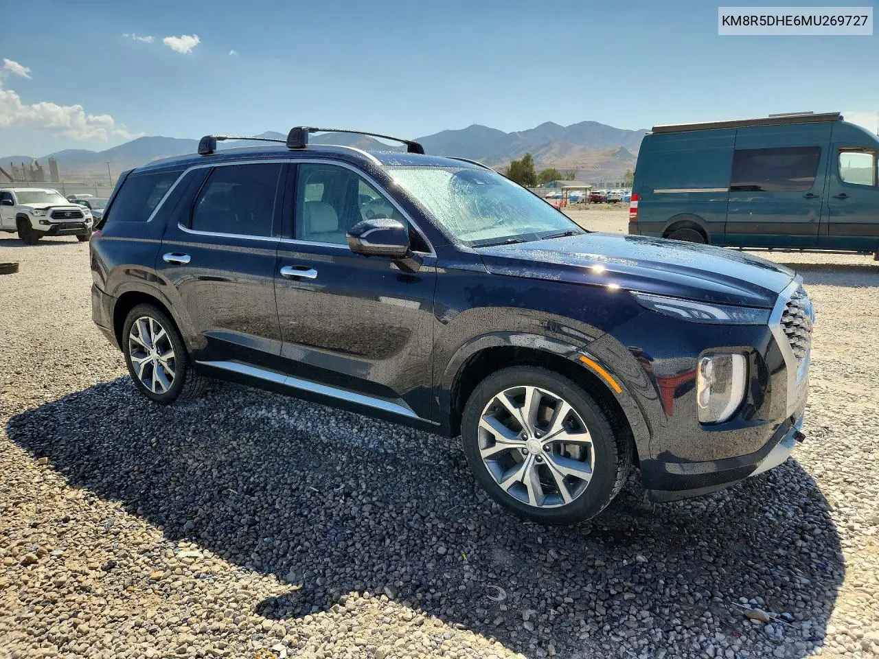 2021 Hyundai Palisade Limited VIN: KM8R5DHE6MU269727 Lot: 61606156