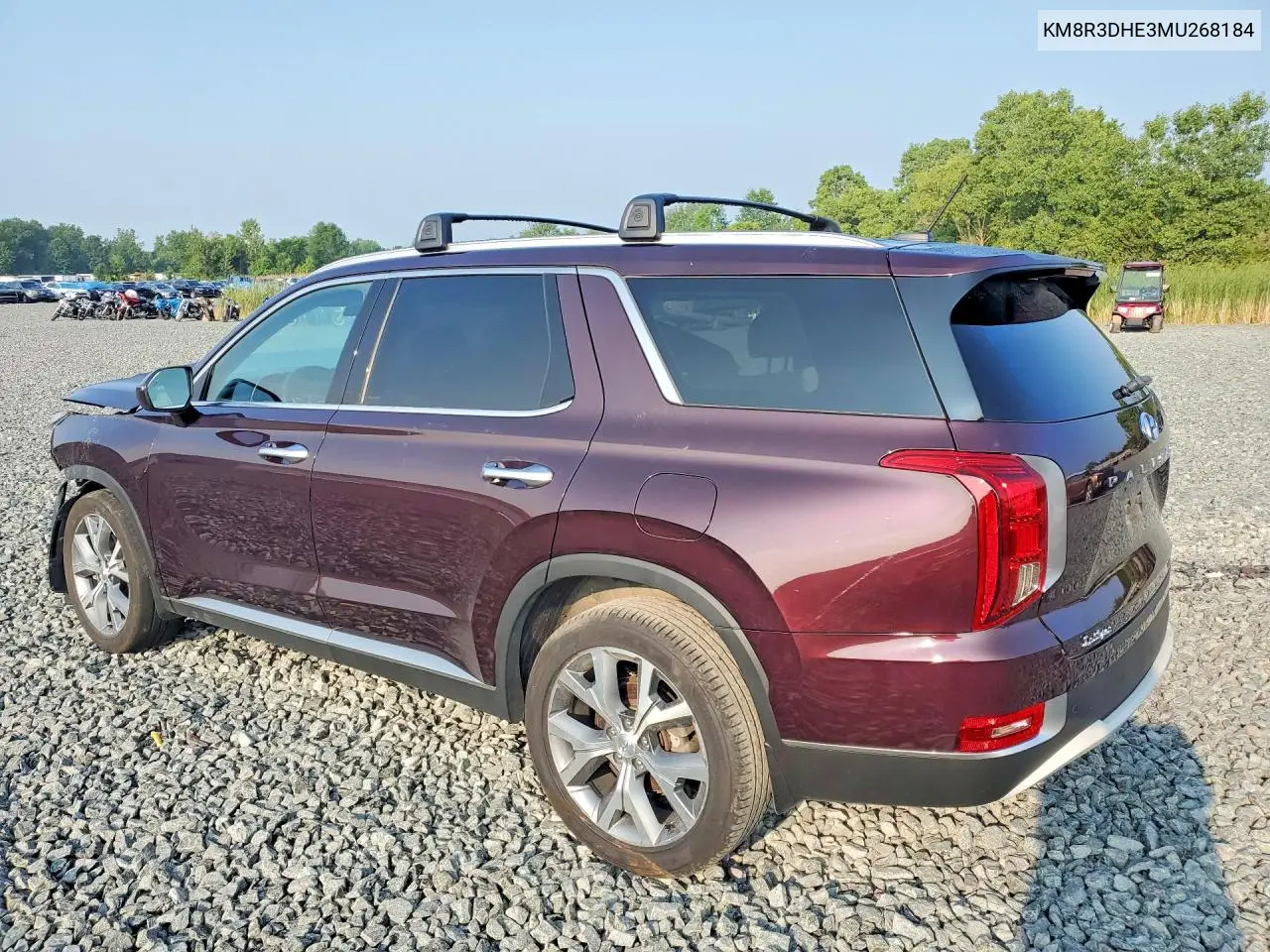 2021 Hyundai Palisade Se VIN: KM8R3DHE3MU268184 Lot: 61708576