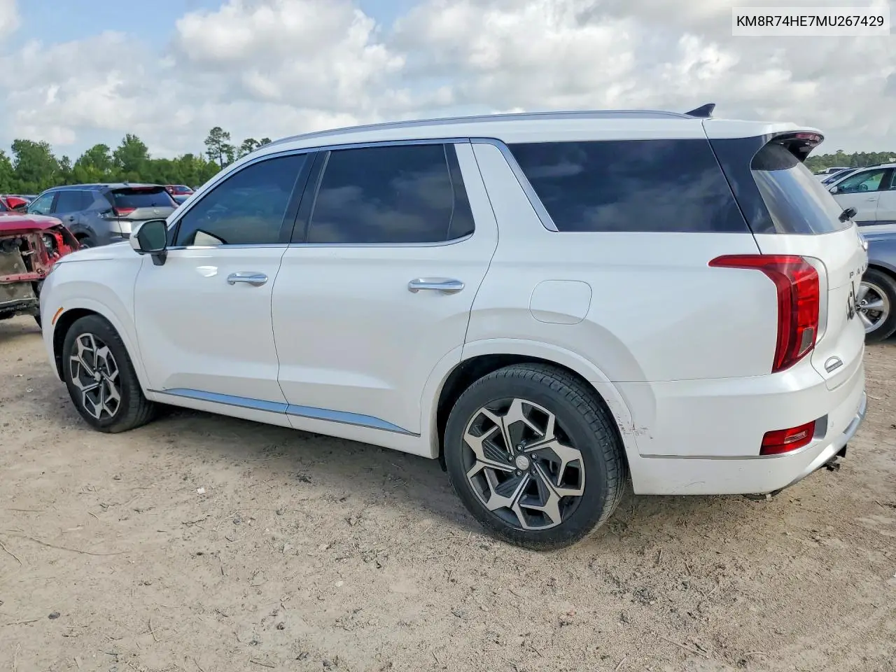 2021 Hyundai Palisade Calligraphy VIN: KM8R74HE7MU267429 Lot: 61747596