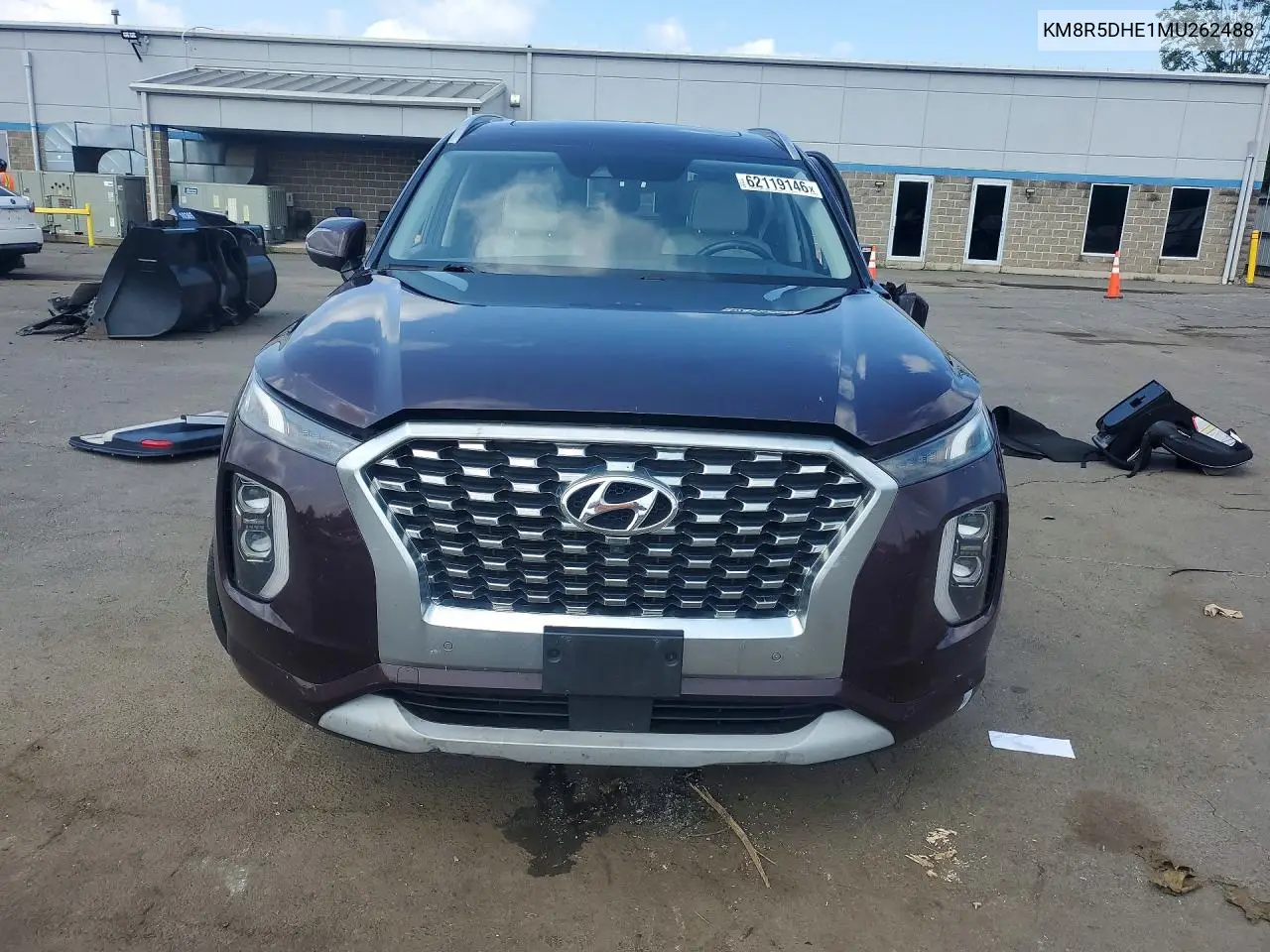 2021 Hyundai Palisade Limited VIN: KM8R5DHE1MU262488 Lot: 62119146