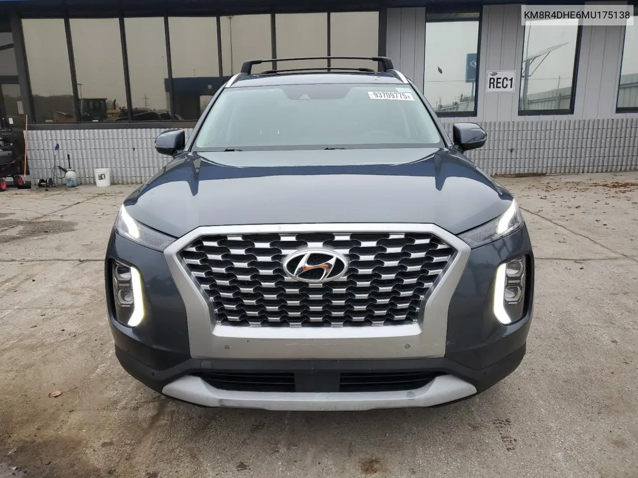 KM8R4DHE6MU175138 2021 Hyundai Palisade Sel