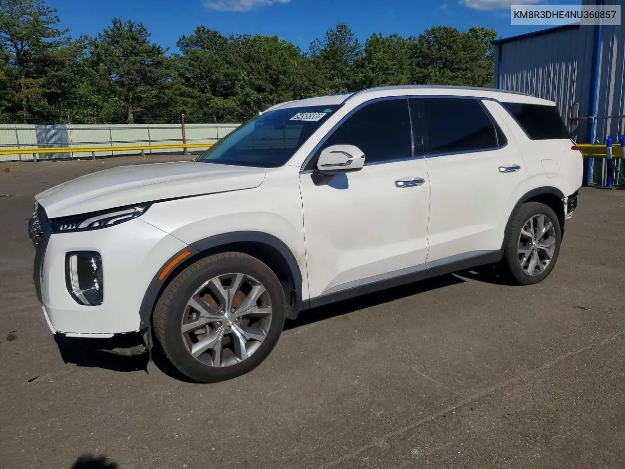 2022 Hyundai Palisade Sel VIN: KM8R3DHE4NU360857 Lot: 54509306
