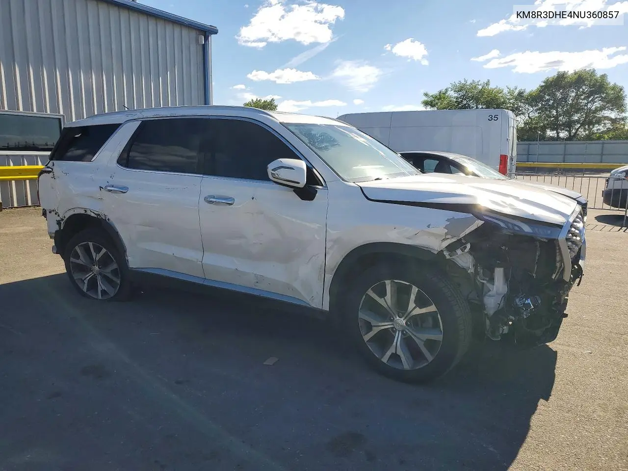 2022 Hyundai Palisade Sel VIN: KM8R3DHE4NU360857 Lot: 54509306