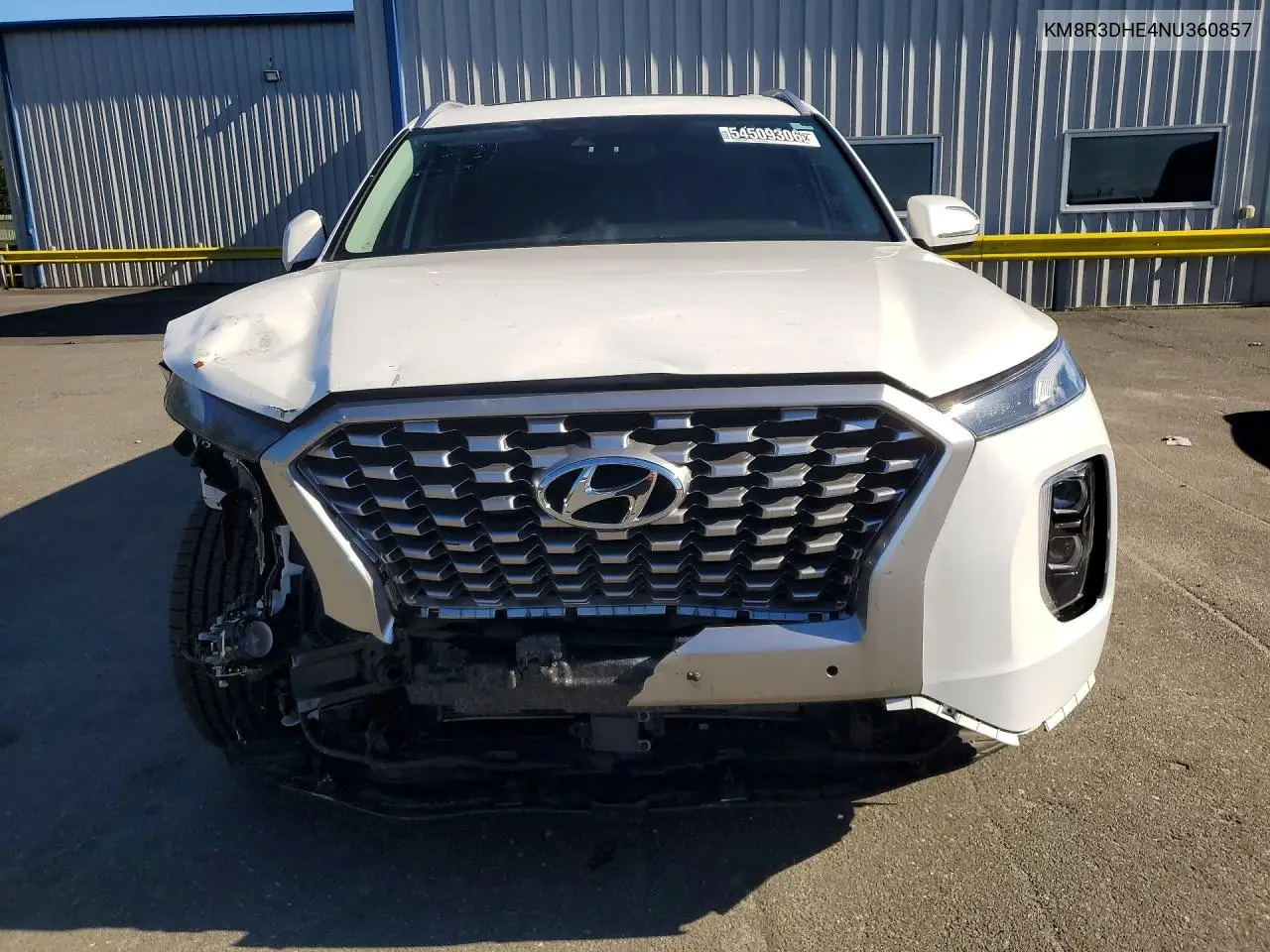 2022 Hyundai Palisade Sel VIN: KM8R3DHE4NU360857 Lot: 54509306