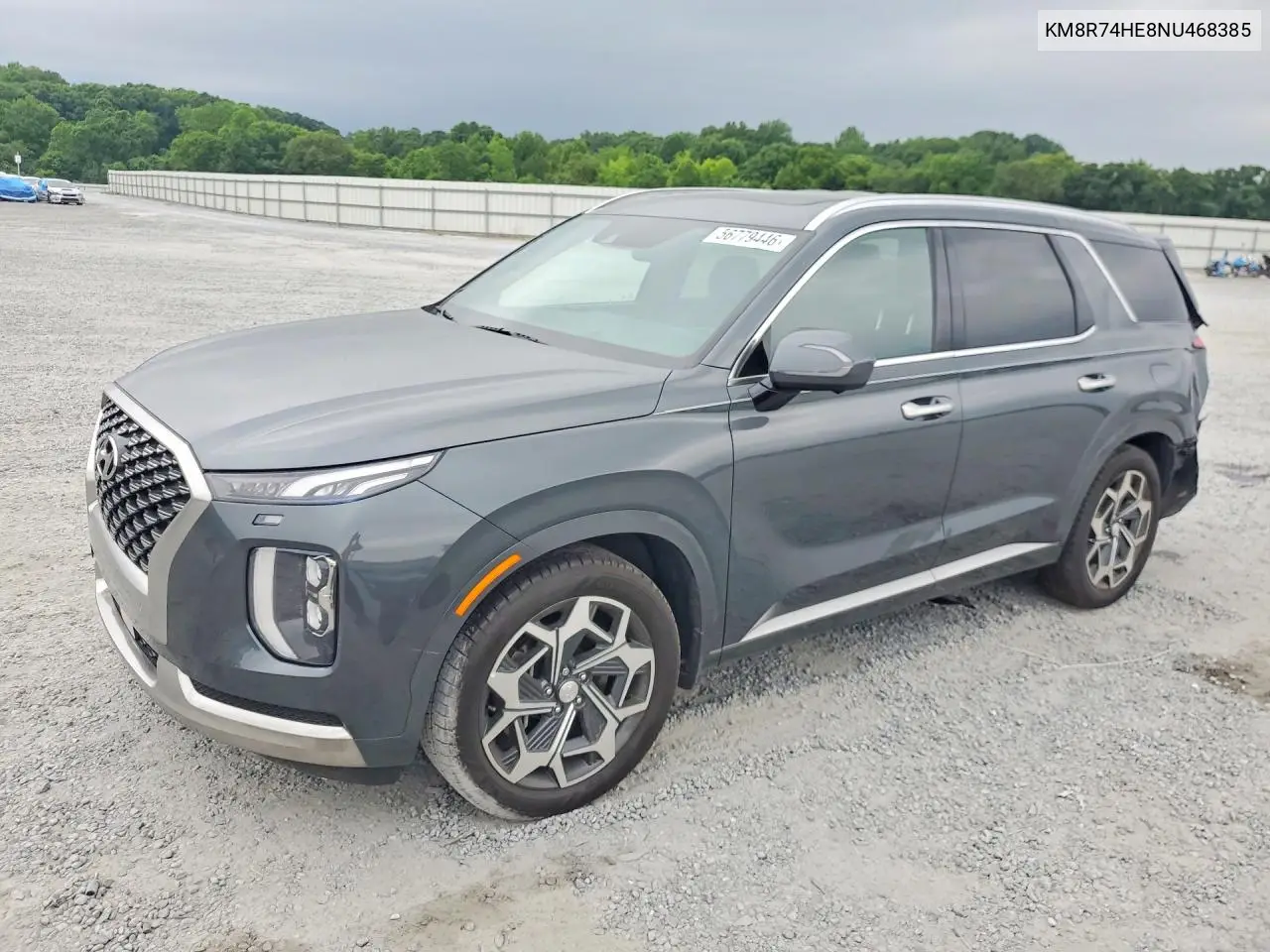 2022 Hyundai Palisade Calligraphy VIN: KM8R74HE8NU468385 Lot: 56779446