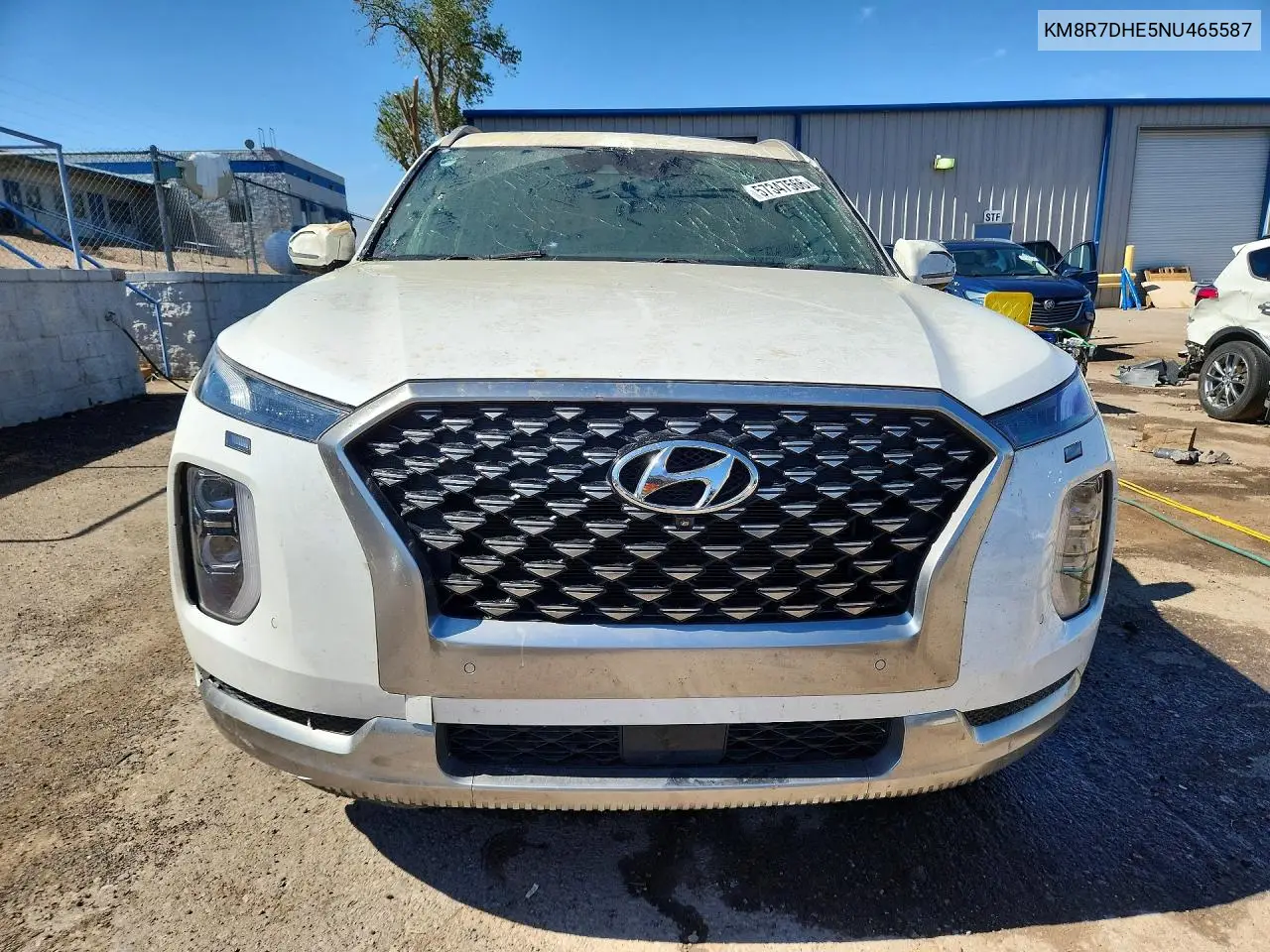 2022 Hyundai Palisade Calligraphy VIN: KM8R7DHE5NU465587 Lot: 57347566