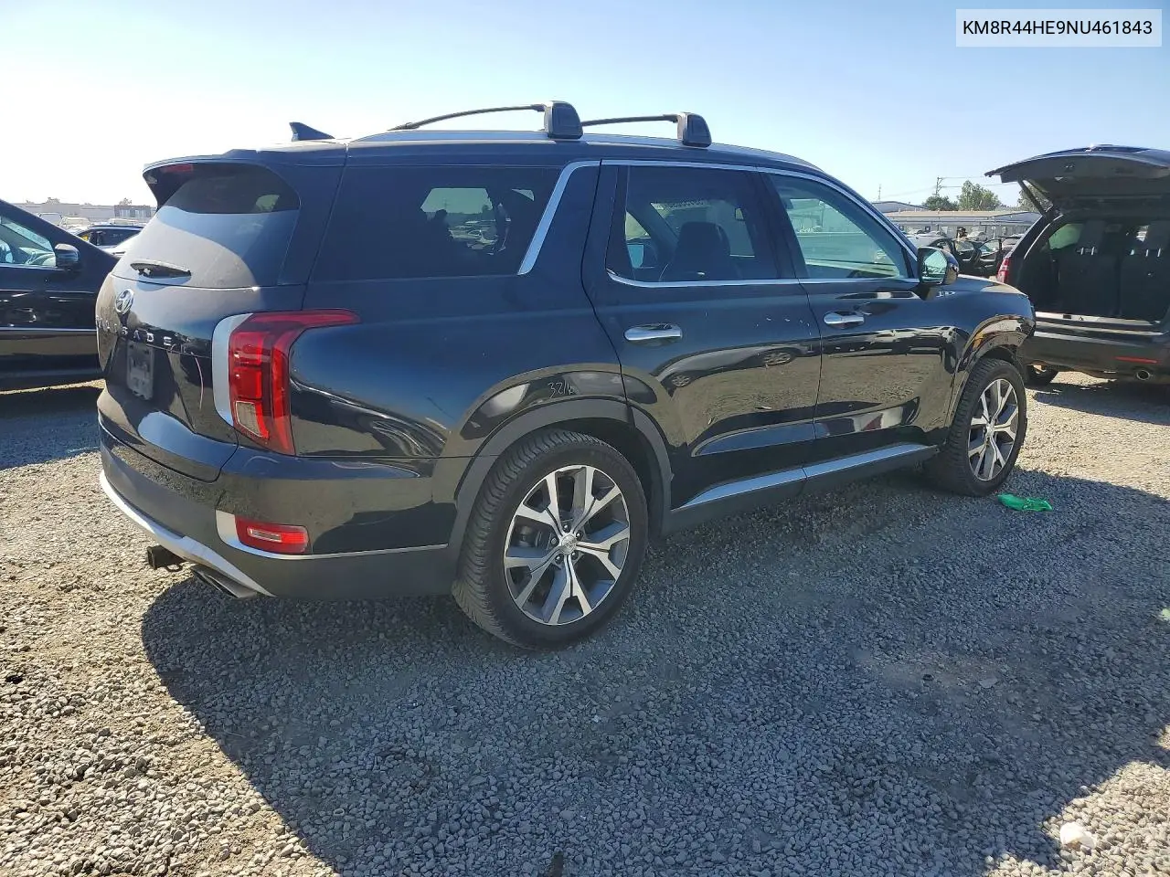 2022 Hyundai Palisade Sel VIN: KM8R44HE9NU461843 Lot: 59733696