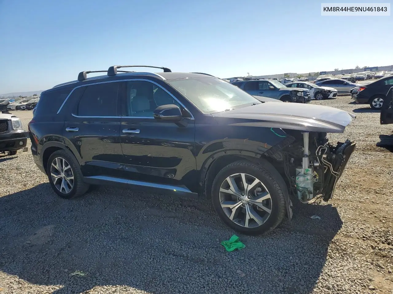 2022 Hyundai Palisade Sel VIN: KM8R44HE9NU461843 Lot: 59733696