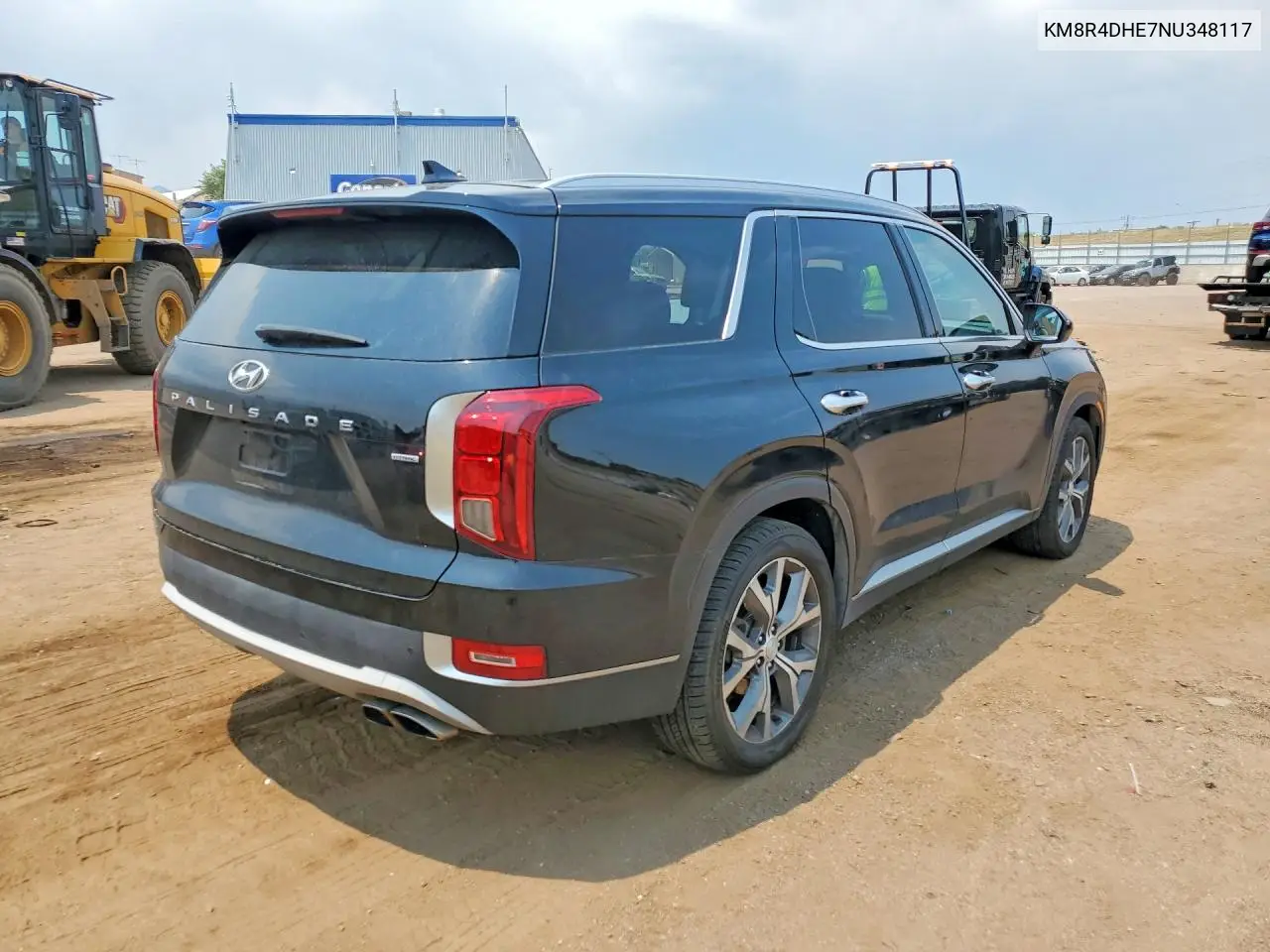 2022 Hyundai Palisade Sel VIN: KM8R4DHE7NU348117 Lot: 60121866